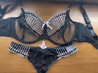 Freya Arabella 32J 70J 70L + stringi L przejrzysty na duży biust