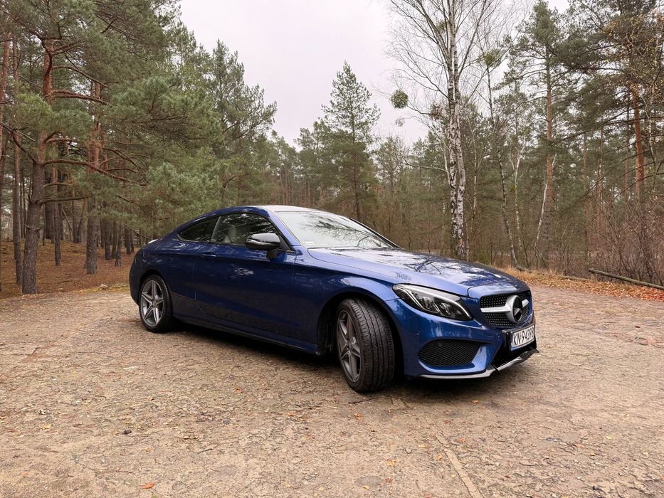Mercedes-Benz Klasa C Mercedes-Benz Klasa C 200 Coupe 7G-TRONIC AMG Line Salon Polska