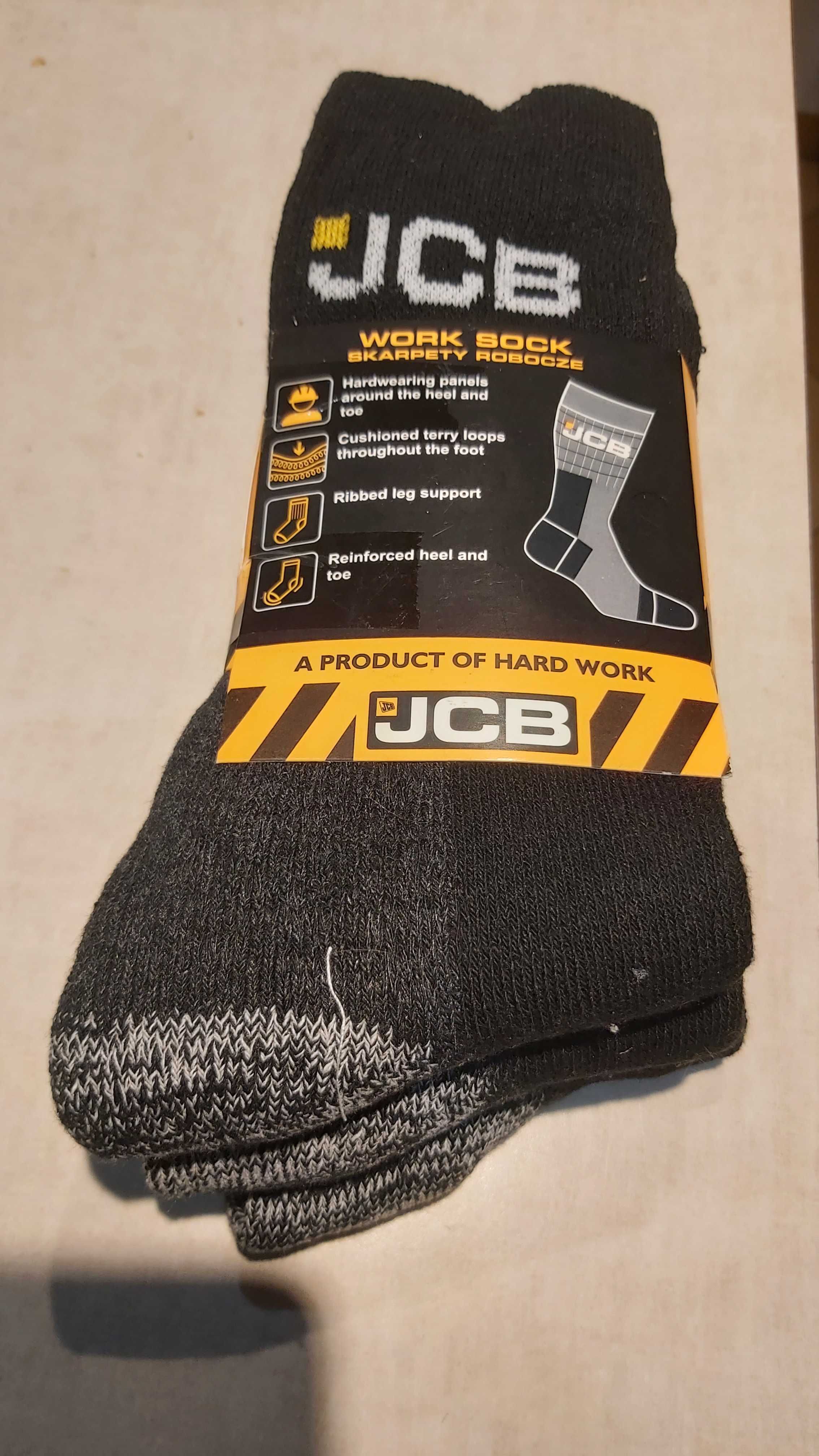 3x Skarpetki JCB 43-46 Mięsiste
