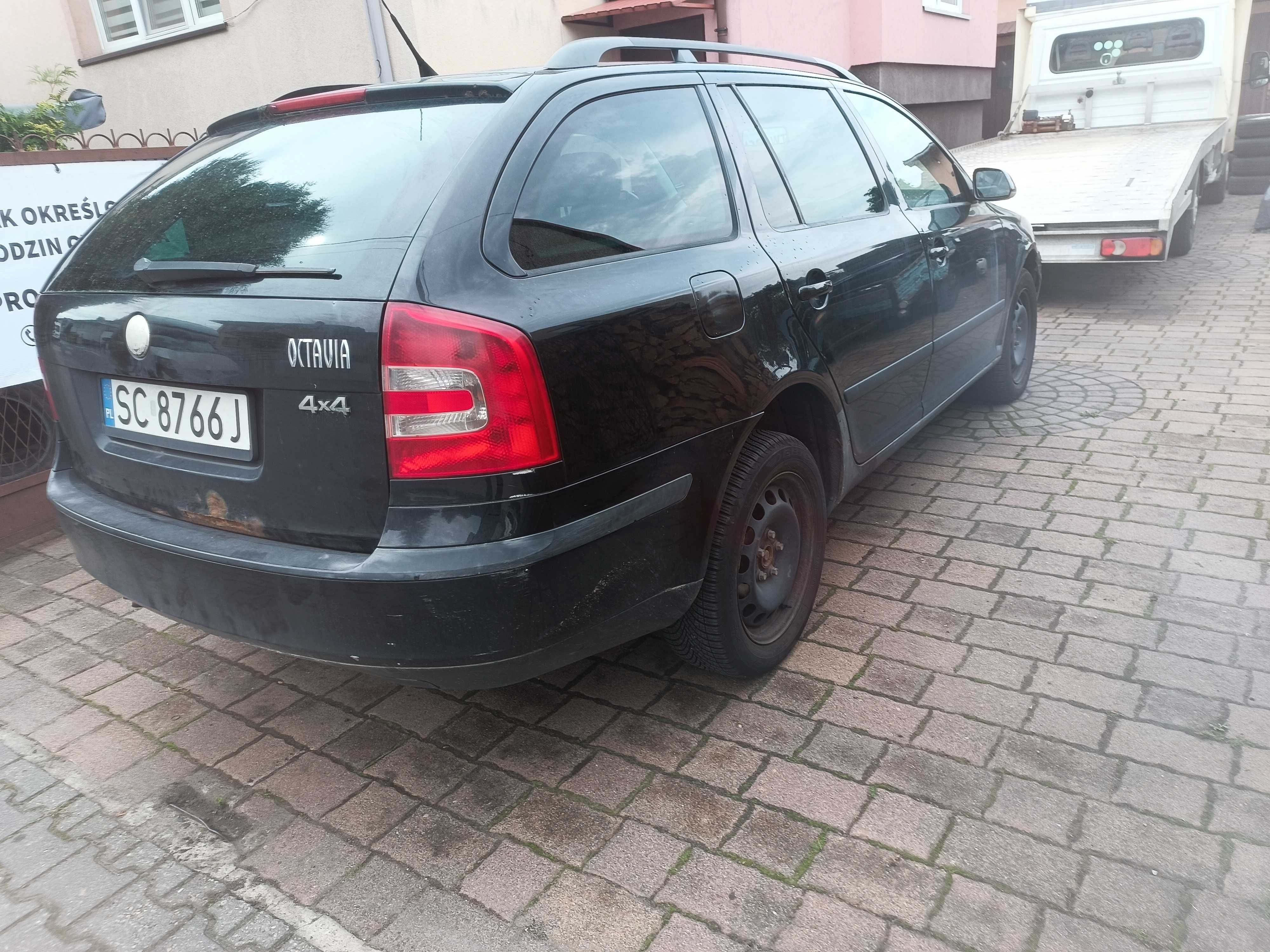 Skoda Octavia 2 II 1.9 TDI, napęd 4x4 AWD, cała, na chodzie, DO NAPRAW