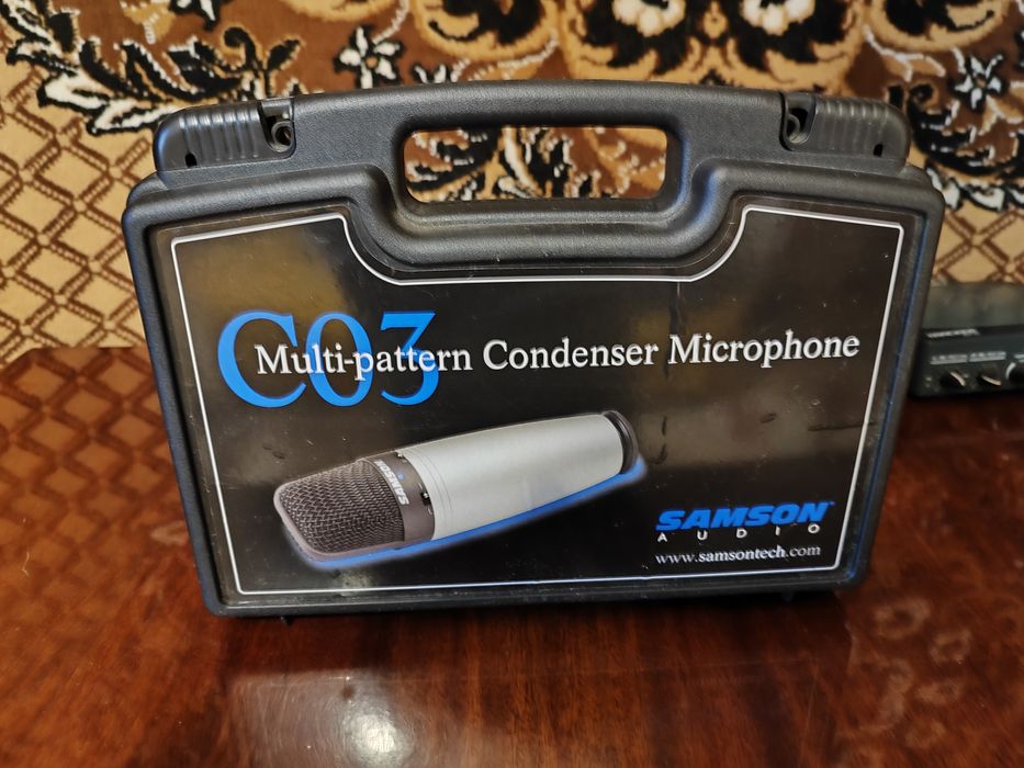 Конденсаторный микрофон и внешняя звуковая карта