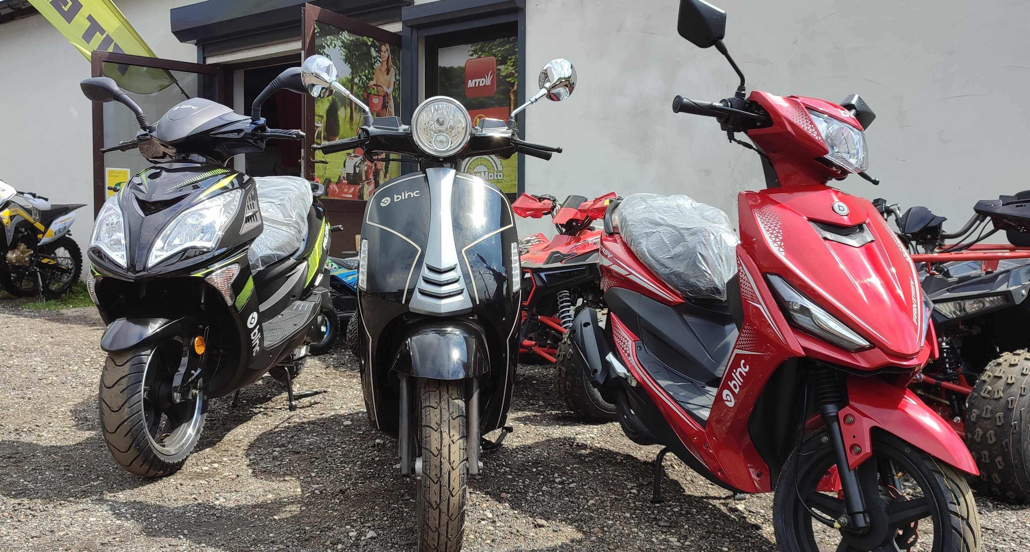 SKUTER 50 BLINC GRACE RETRO 2025! ładny ekonomiczny RATY Kat AM dowód