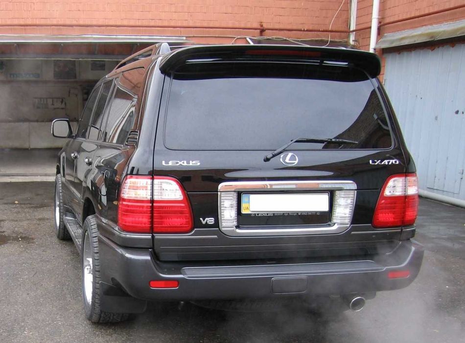 Спойлер Toyota Land Cruiser 100 / Lexus LX 470 1998-2007 ABS пластик