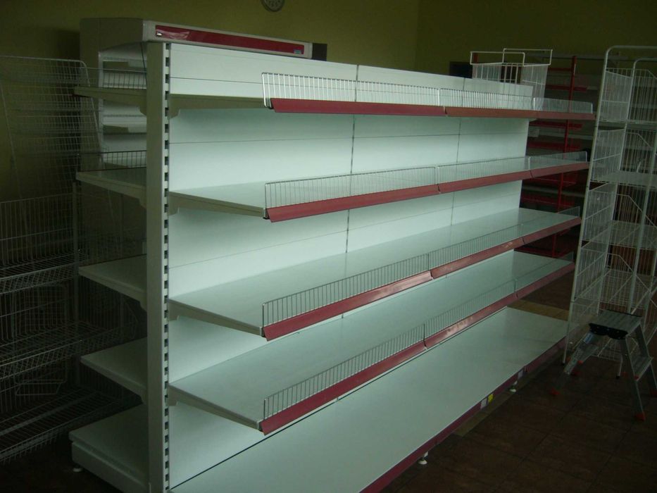 Regały magazynowe sklepowe