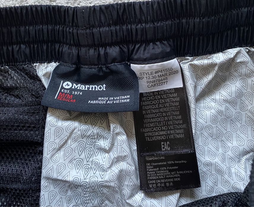 Spodnie przeciwdeszczowe Marmot PreCip Eco Pant - black r.M