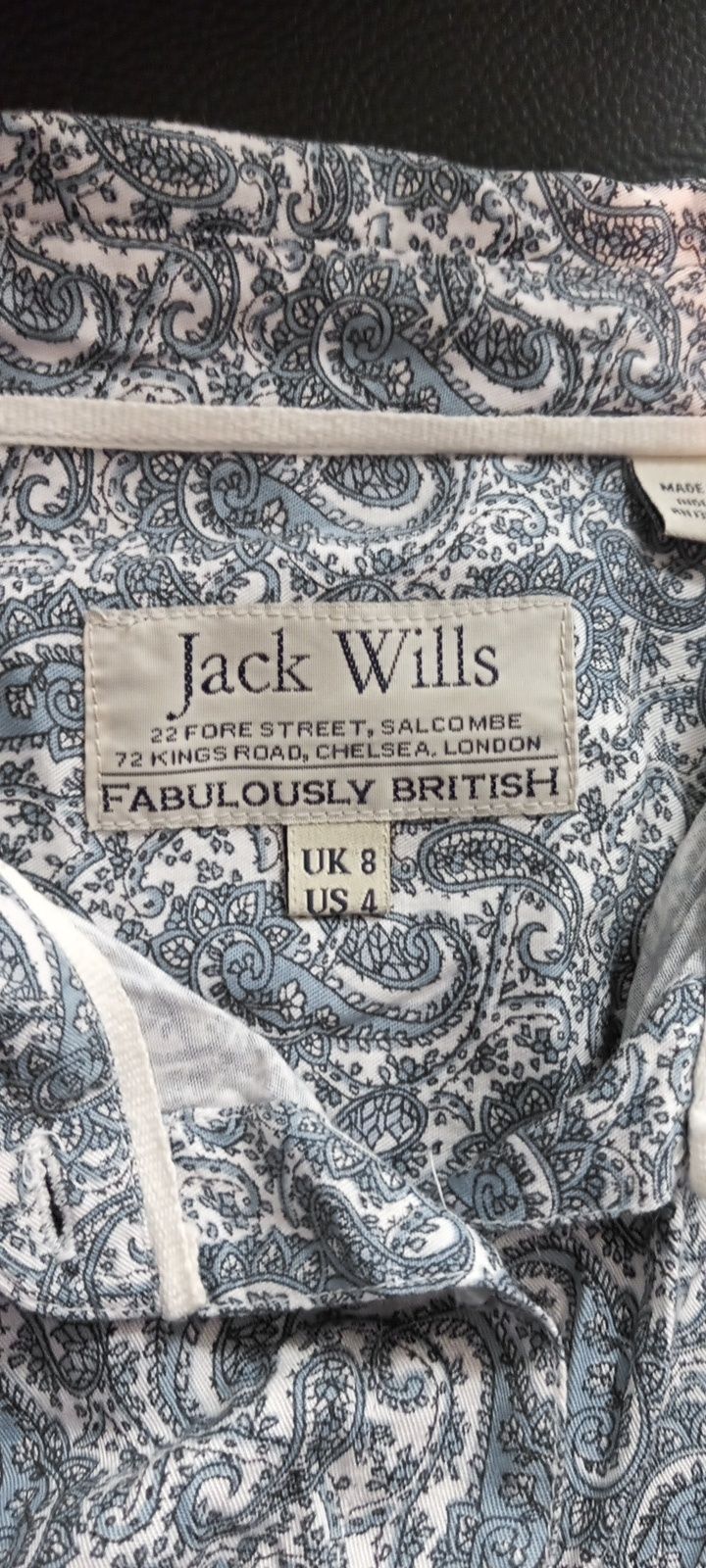 Długa koszula Jack Wills, paisley print