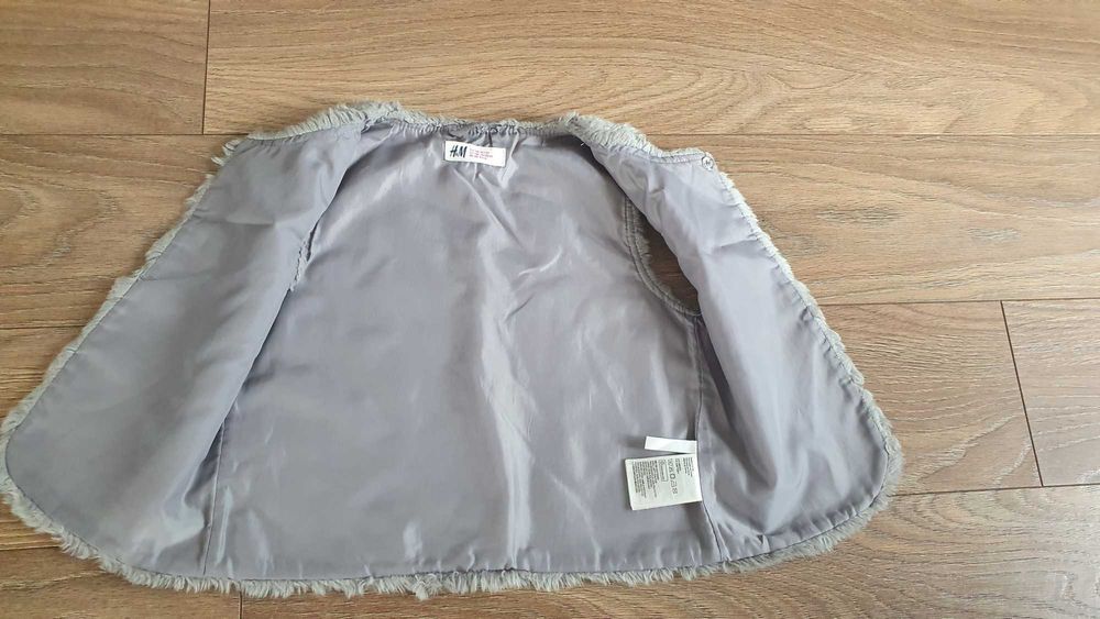 Kamizelka H&M roz 128 7-8 lat
