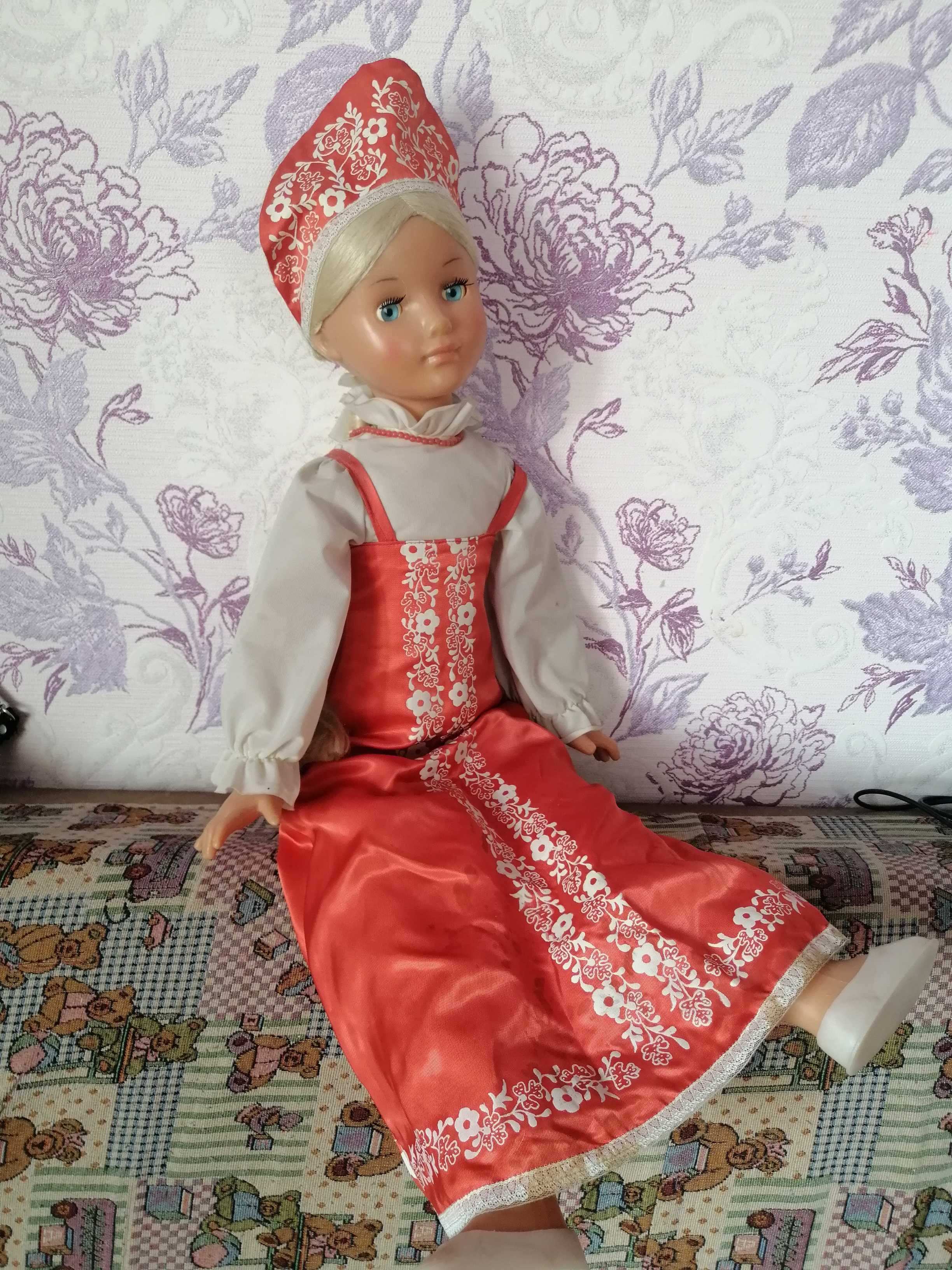 Лялька СРСР, кукла СССР Днепр, паричковая 78 см Василиса