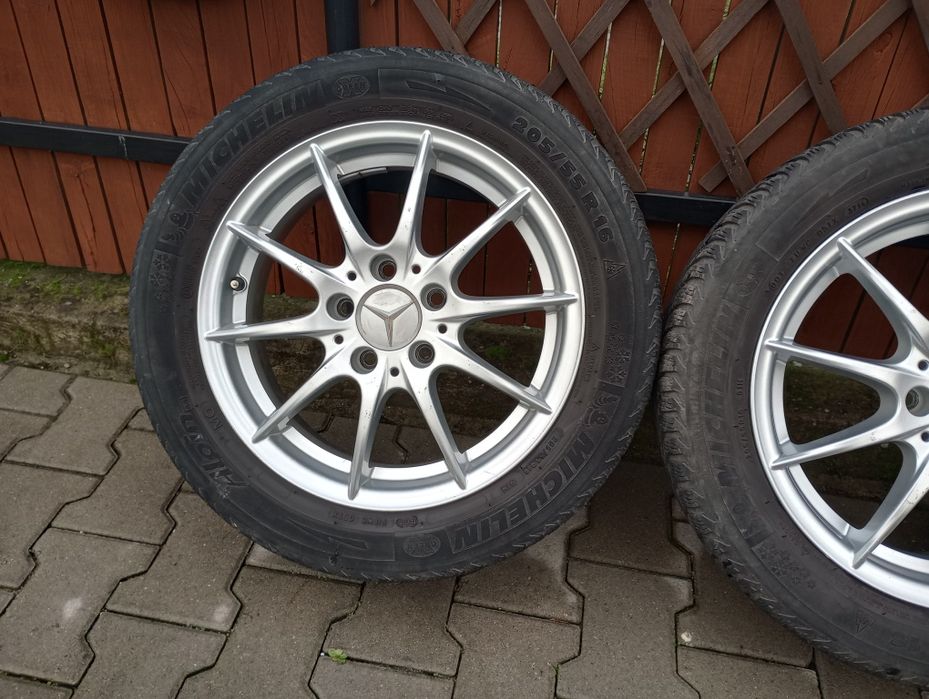 Alufelgi Oryginalne Mercedes W246 16' 5x112 A B C E Klasa Felgi Koła