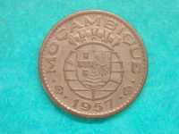 508 - Moçambique: 1 escudo 1957 bronze, por 9,00