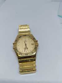 Złoty zegarek Omega Manhattan automatic złoto 750