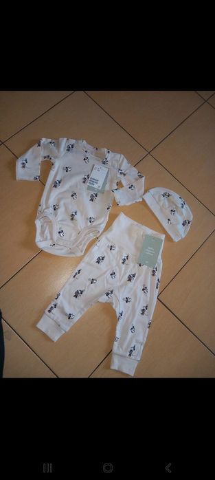 Komplet dla dziewczynki 68 nowy z metką H&M