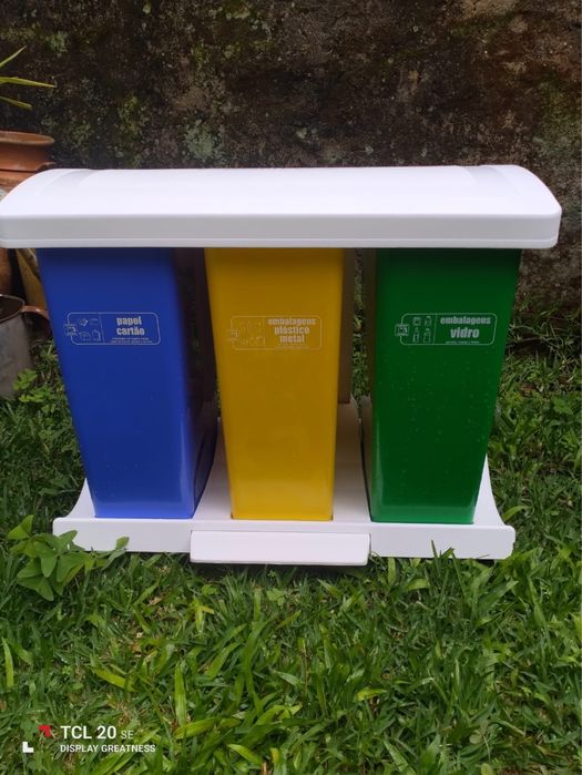 Ecopontos para reciclagem