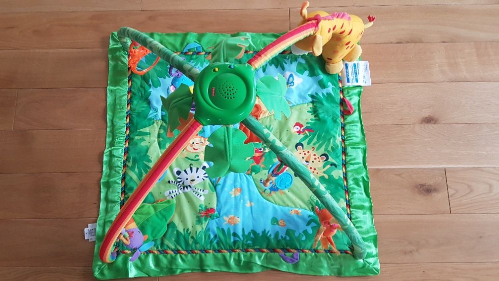 Mata Fisher Price interaktywna zabawa las tropikalny