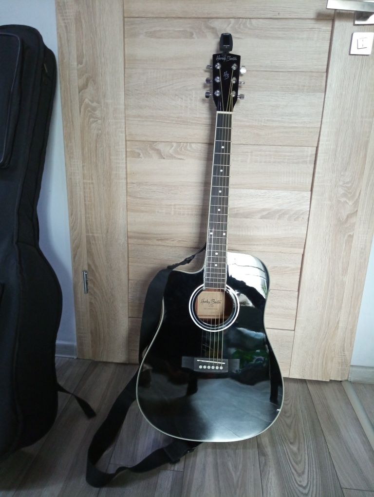 Gitara dla leworęcznych. Harley Benton leworęczna.
