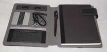 Notatnik teczka notes z power bankiem 4000 mAh power bank