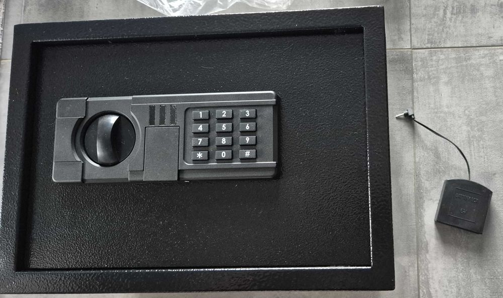 Sejf Sanfnz 25L pancerny ognioodporny wodoodporny alarm