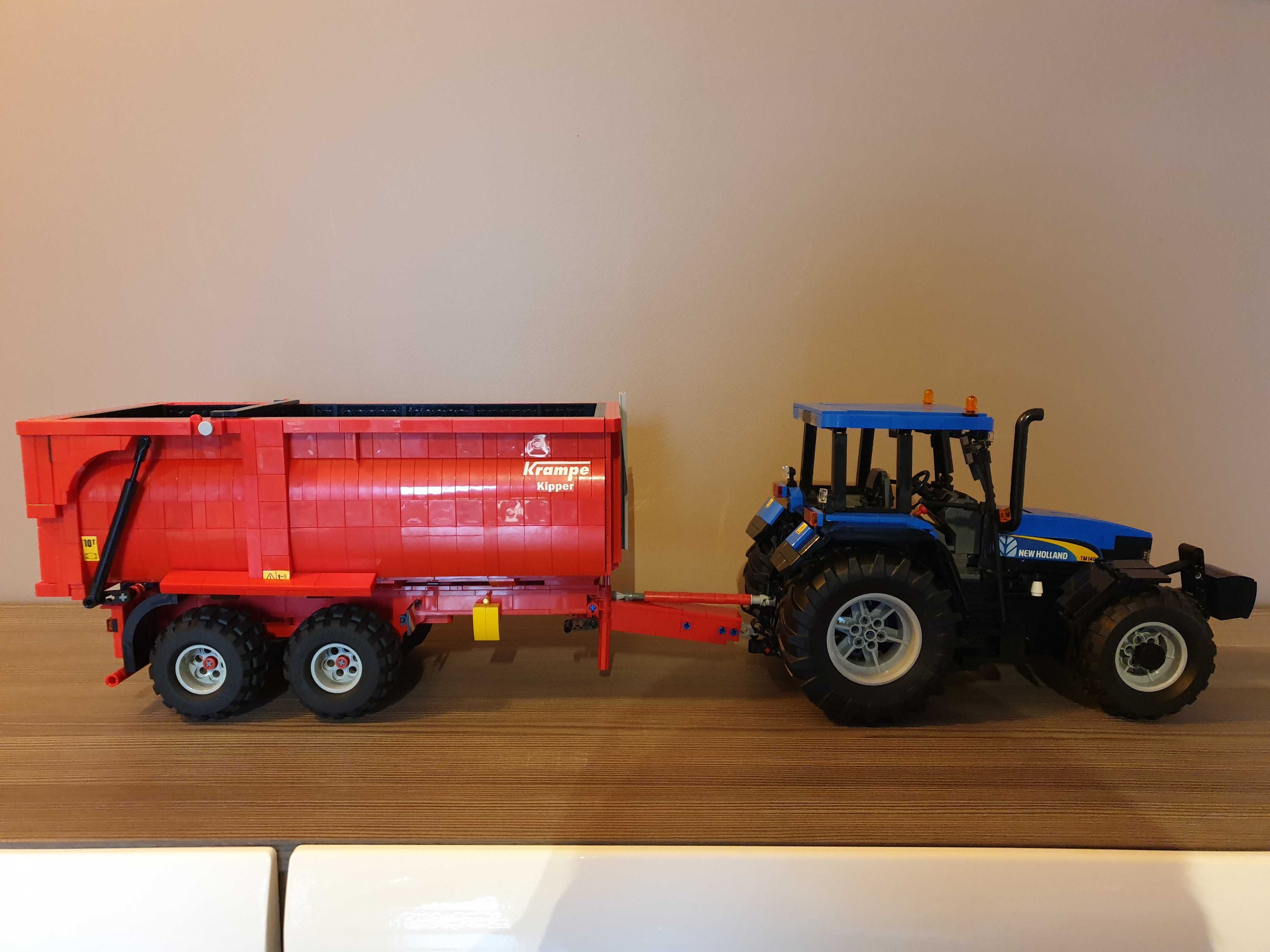 LEGO Technic MOC Krampe 550 Tipper Trailer by EricTrax