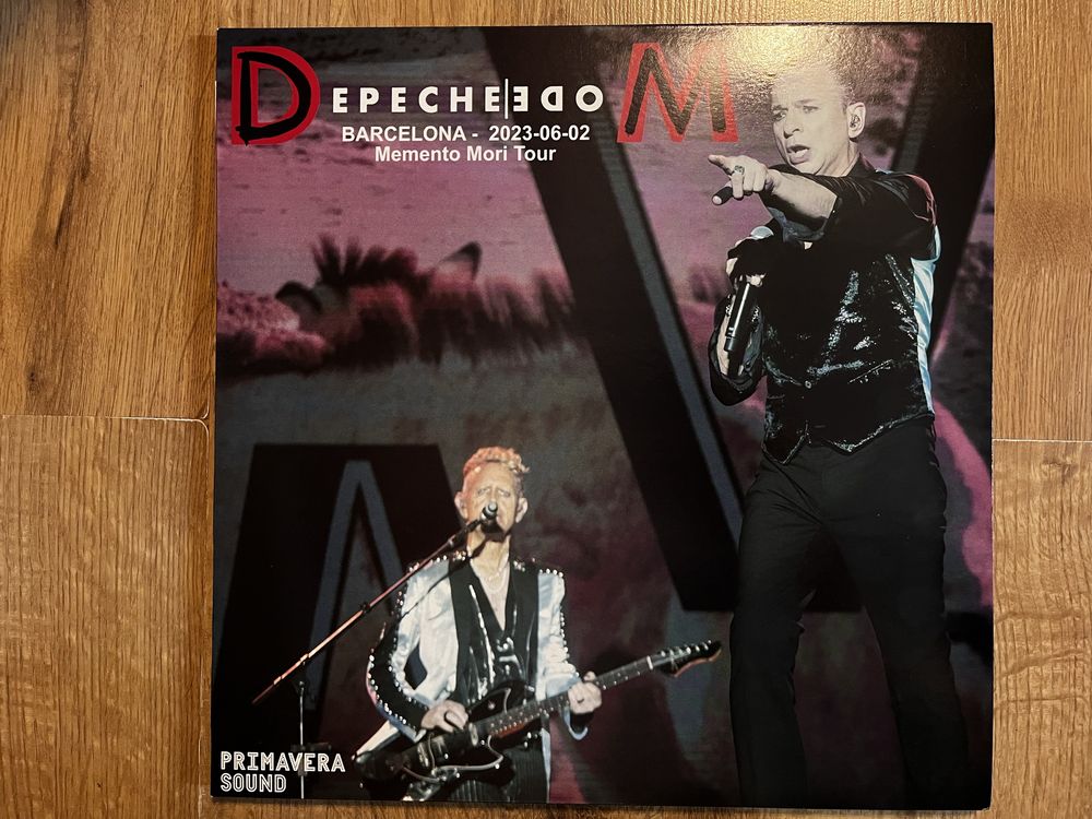 Depeche Mode Barcelona 2023-Memento Mori Tour, 2 x lp.
