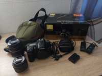 Фотоапарат Nikon D7000 + об'єктиви Tamron 18-200mm і Nikkor 50mm