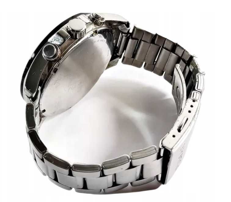 Zegarek męski Pulsar VD53-X356 chronograf na srebrnej bransolecie