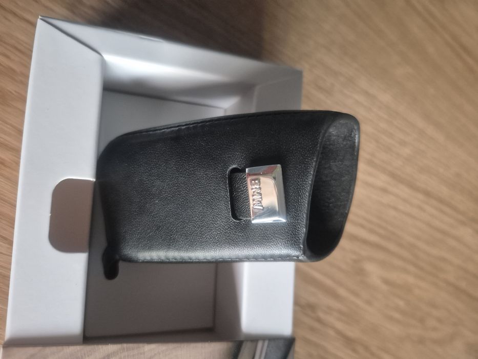 Skórzane etui na kluczyk 3 Gen Nappa BMW OE