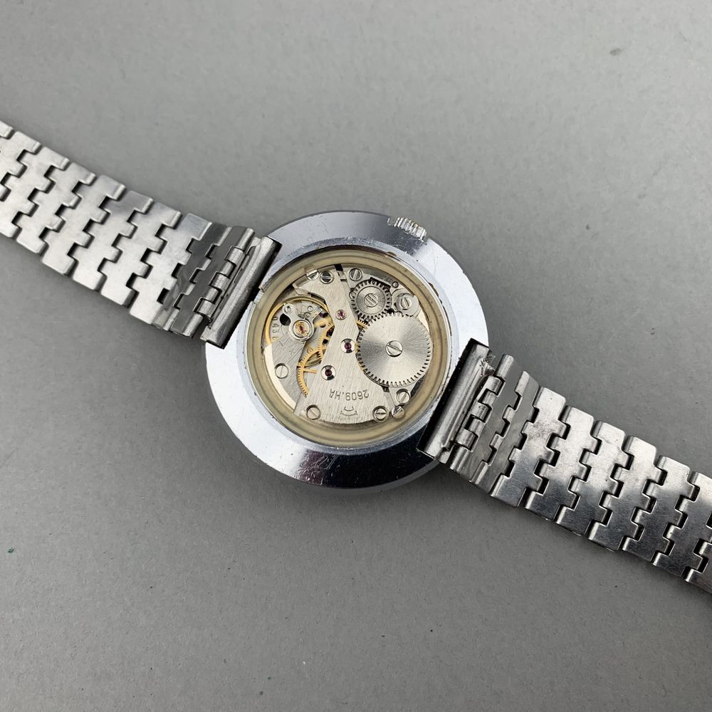 Raketa UFO ZSRR – Zegarek Vintage, 19 Jewels, Manualny, Lata 70.
