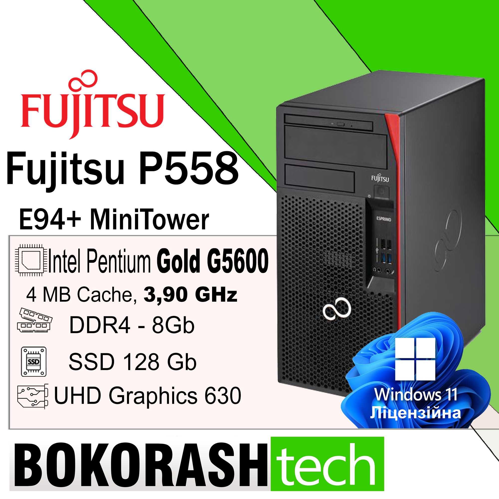 Компютер Fujitsu Esprimo P558 Intel G5600 DDR4 8Gb SSD 128Gb