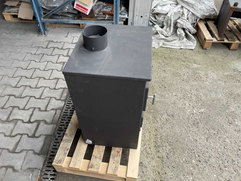 Piec koza kominek stalowy koza szamotowy ZVEZDA 1B 9 kW -II Gatunek