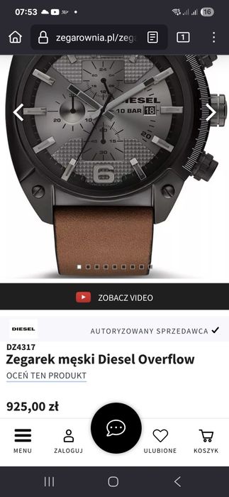 Zegarek męski Diesel