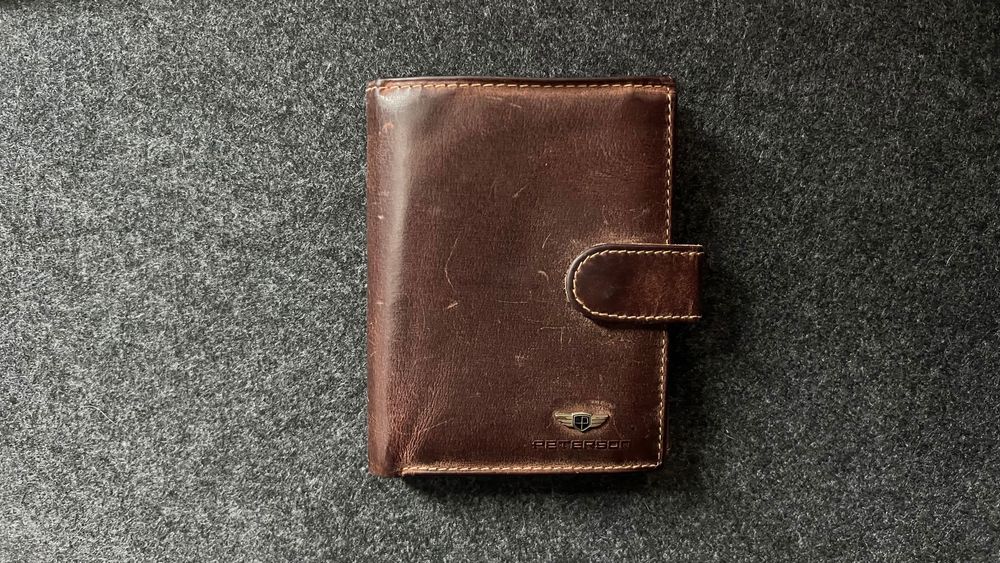 Portfel Peterson Skóra RFID