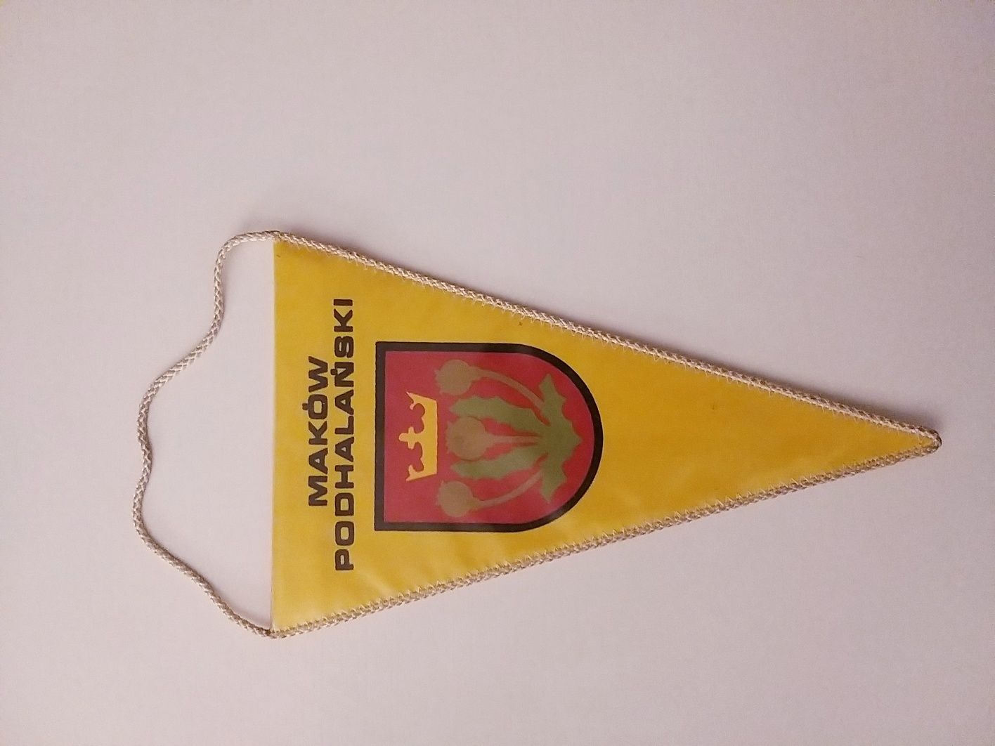 Proporczyk PRL miasto Maków Podhalański