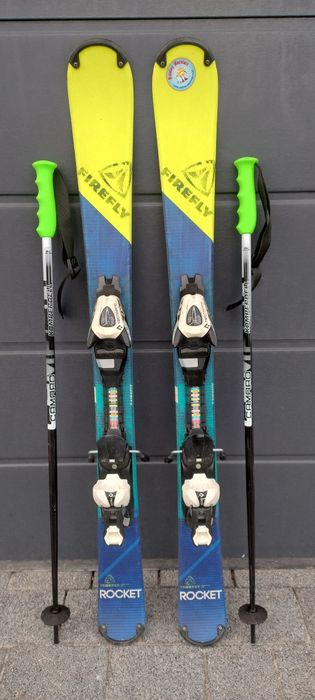 Narty FIREFLY ROCKET 115cm + wiązania + kije
FIREFLY ROCKET