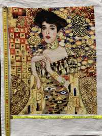 Portret Adele Bloch Bauer - Gustaw Klimt - obraz haftowany