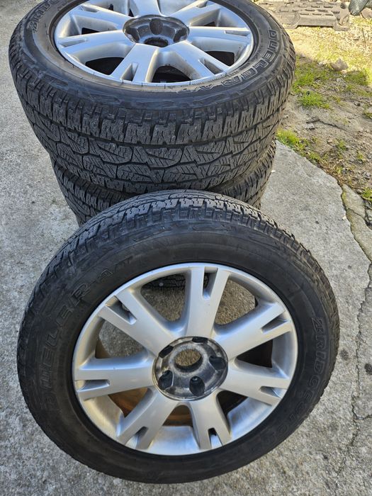 Jantes e pneus 18 origem tuareg