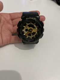 BABY-G zegarek czarno złoty CASIO