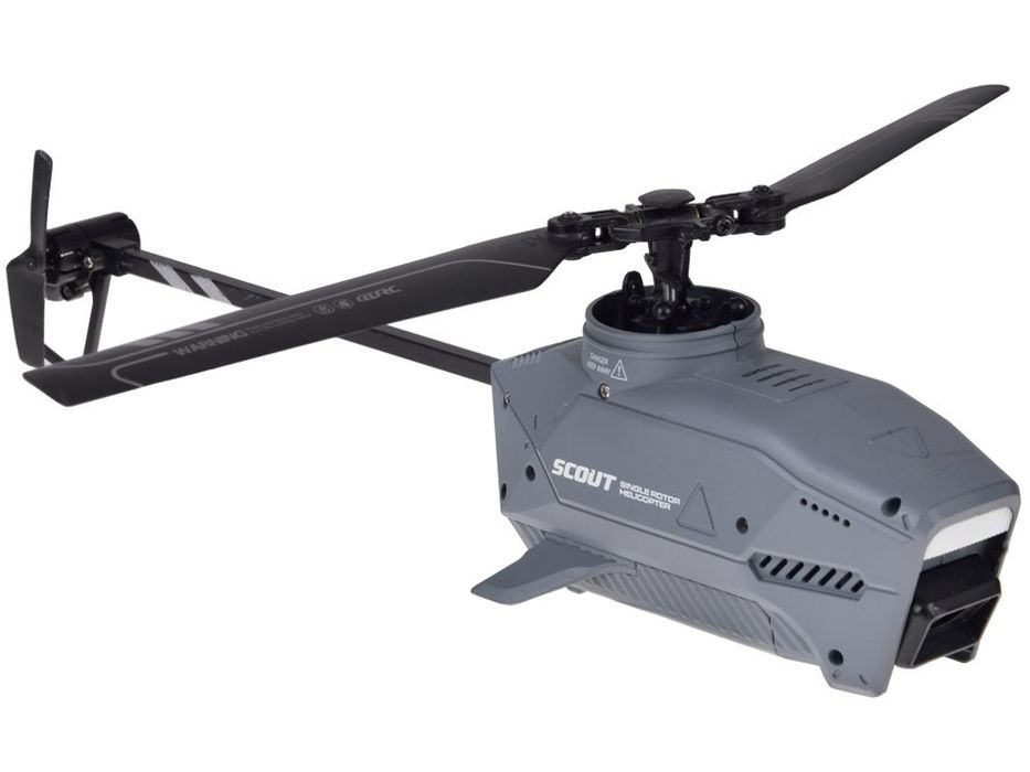Zdalnie sterowany Futurystyczny HELIKOPTER Scout - nowoczesny design