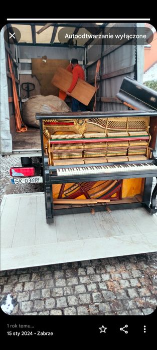 Transport przeprowadzki Utylizacja winda tanio