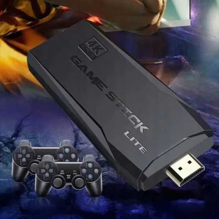GRA TELEWIZYJNA 20 000 GIER 2 Pady HDMI Konsola Stick Prezent PS1