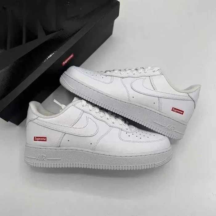 Buty meskies Nike Air Force 1 Low Supreme White R.36