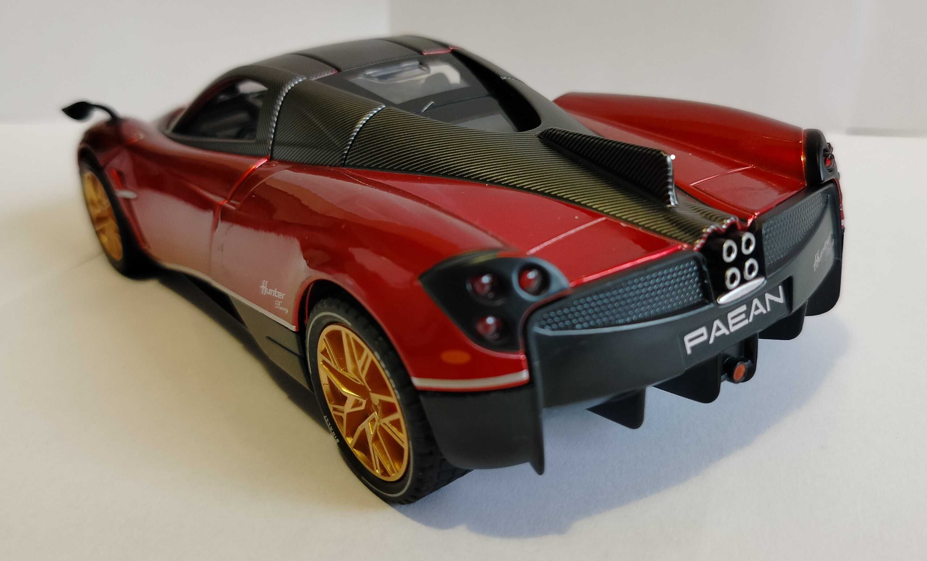 skala 1:24 Pagani Huayra Dinastia Model samochod autko światła prezent