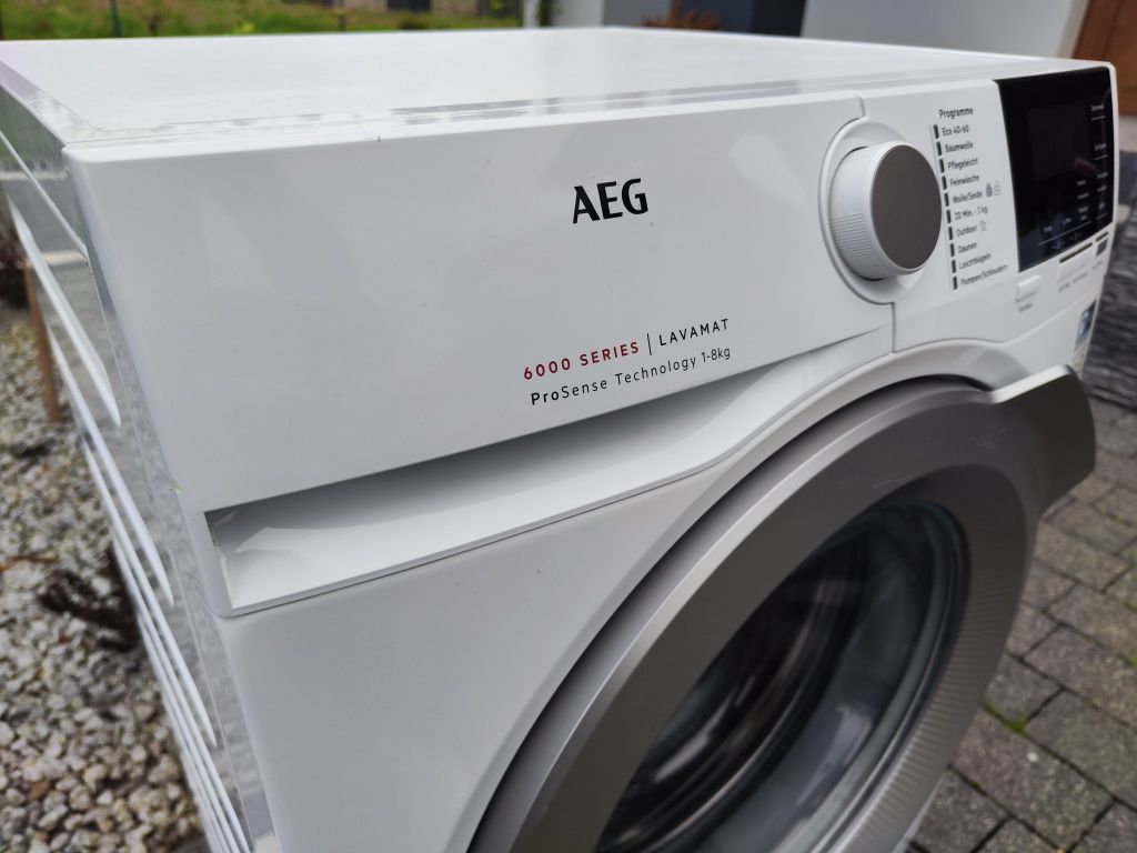 Pralka AEG 6000 SERIES 8kg A+++ 1400 obrotów INVERTER Jak NOWA OKAZJA