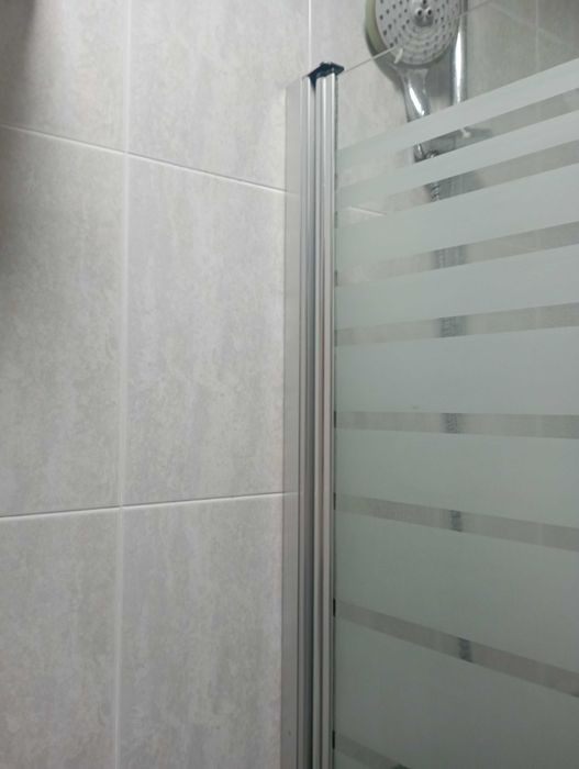 2 Portas / Resguardo para banheira em vidro temperado