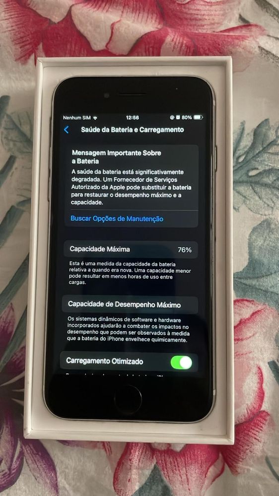 Iphone SE 2020 branco