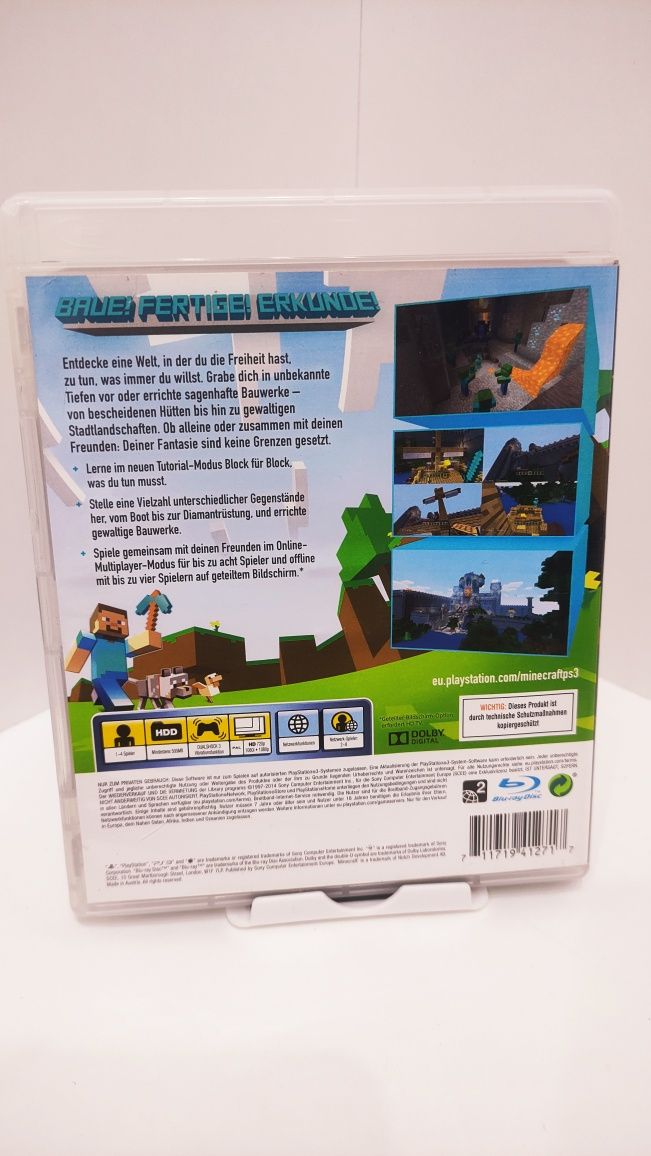 Minecraft PS3 Playstation 3 PL wersja