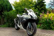 Piękne motocykl sportowy Suzuki GSX-R600