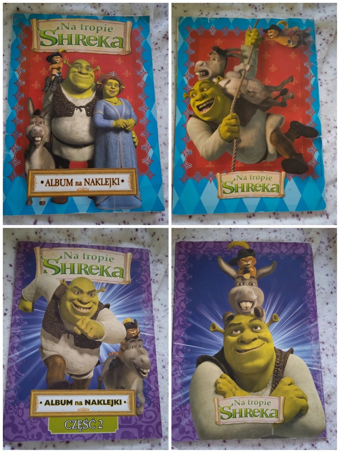 Album z naklejkami "Na tropie Shreka" / Shrek / 2 szt