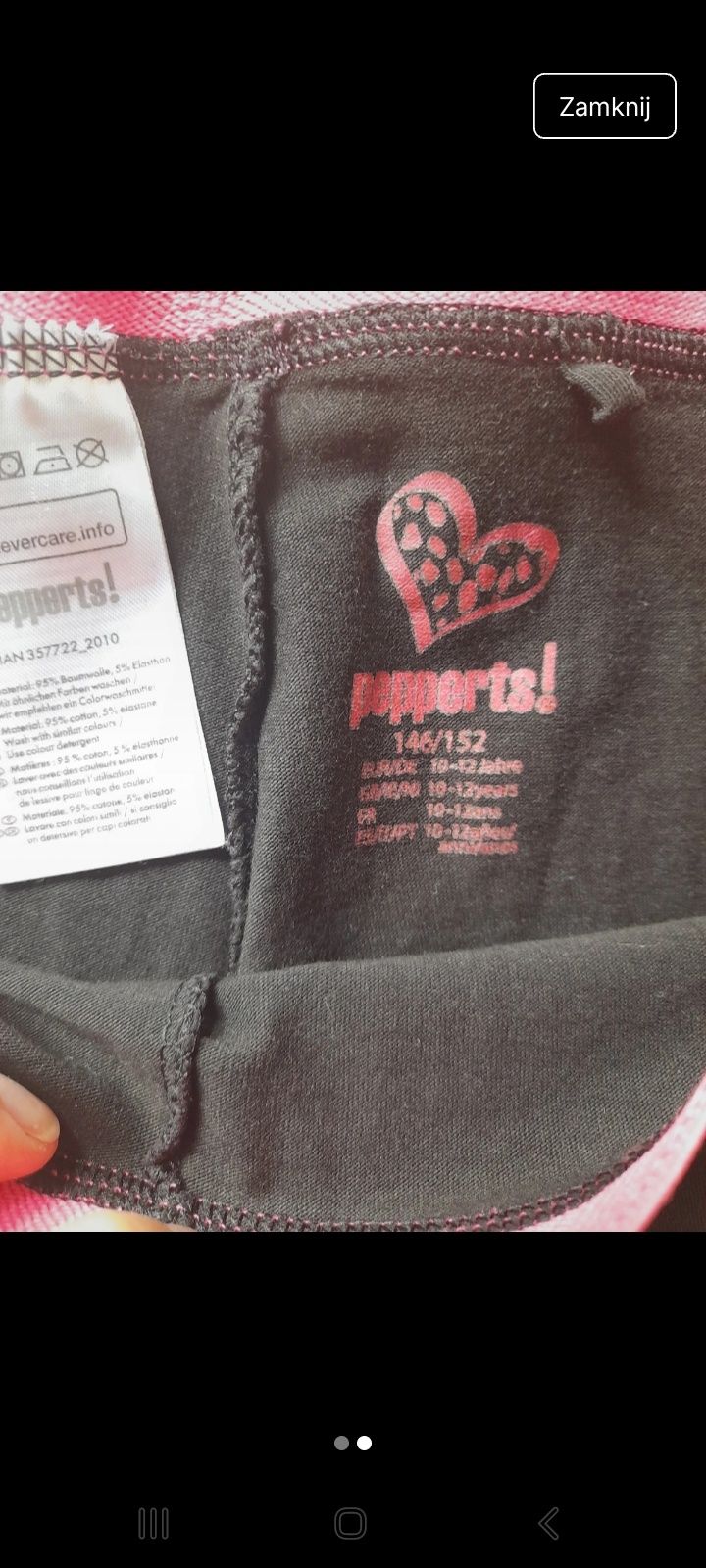 Pepperts legginsy r.146/152
