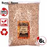 Zrębki Wędzarnicze Super Smoke OLCHA KL-08 (6-8mm) Medium 6 Litrów