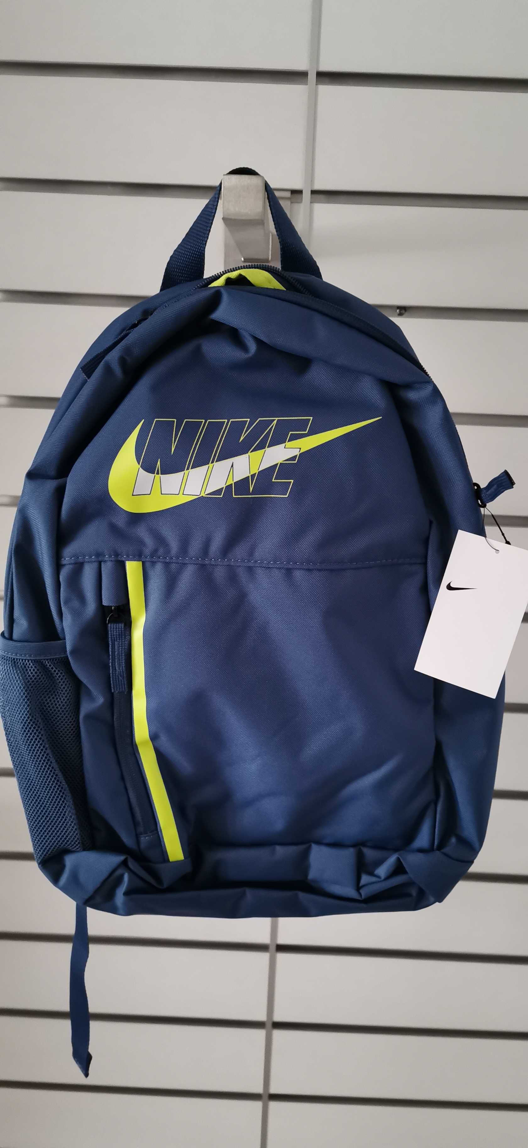 Plecak Nike Elemental GFX Blue/Lemon a NOWY nieuży 20L Oryg opakowanie